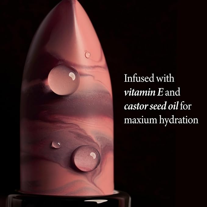 LAURA GELLER NEW YORK Italian Marble Sheer Lipstick - Sugared Maple - Hydrating & Lightweight - Vitamin E & Caster Seed Oil - Cream Finish