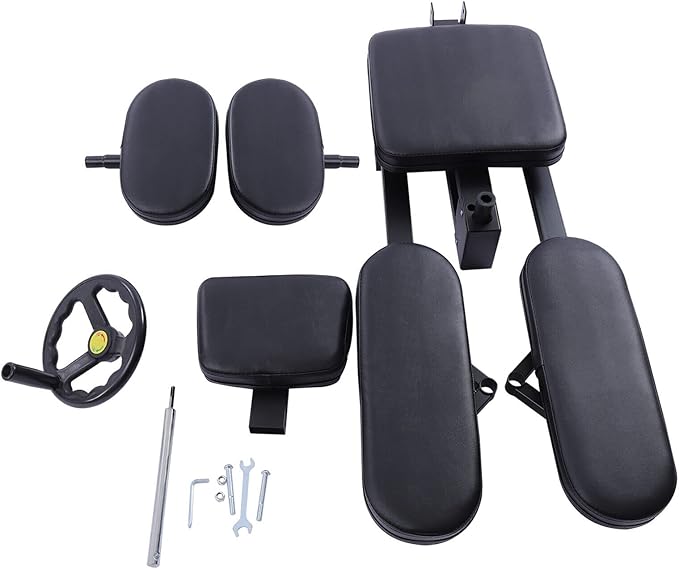 Leg Stretcher, 100kg/220.46lbs Heavy Duty Profi Leg Stretcher Machine Gymnastics Yoga Splits Leg Stretching Flexibility Equipment MMA Training Machine Martial Arts Gear for Home Gym Training Fitness