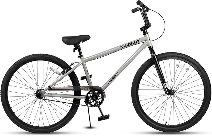 20 24 26 Inch BMX Race Bike Trident Bicycles Beginner-Level to Advanced Riders with 2 Pegs, Multiple Colors