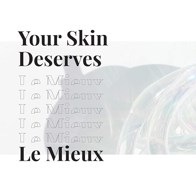 Le Mieux 5% Glyco Polymer Solution - Glycolic & Lactic Acid Micro Peel Serum, Exfoliator for Uneven Skin Texture, Peeling Solution for Face (0.5 oz / 15 ml)