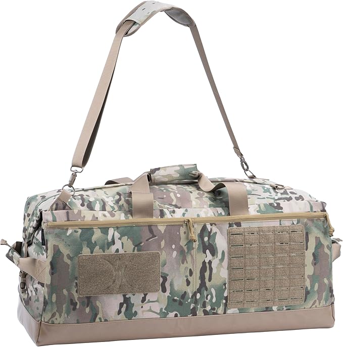 Large Military Tactical Duffle Bag Duffel Backpack for Special Work,Sports,Traveling,Camping 85L