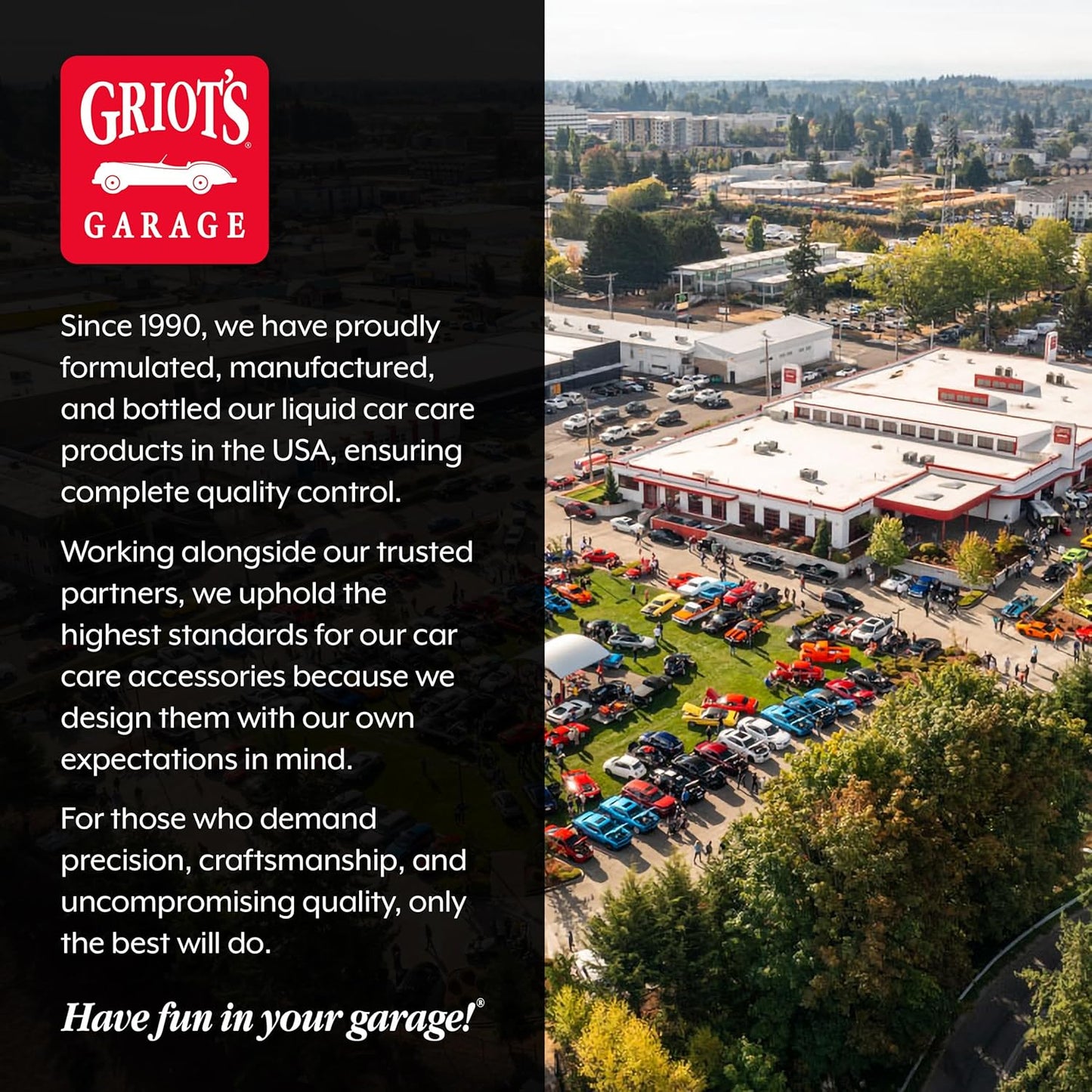 Griot's Garage Rinseless Wash Secondary Bottle with Sprayer, Durable, OSHA-Compliant, Features a Built-In Measuring Scale, 10489