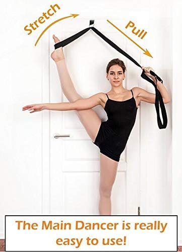 Leg Stretcher, Door Flexibility & Stretching Leg Strap - Great for Ballet Cheer Dance Gymnastics or Any Sport Leg Stretcher Door Flexibility Trainer Premium Stretching Equipment
