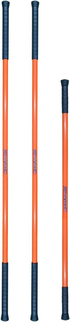 3 Stick Training Bundle | Mobility Stick to Improve Flexibility, Mobility, and Strength with Active Stretching for Golf, Running, Fitness, Pickleball, and More