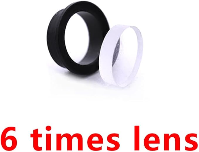 Linkboy Archery 37/45 Degree Hooded Peep Sight Compound Bow Peep Sight Inner Core 6X/8X Clarifier Aperture Lens Kits for Hunting