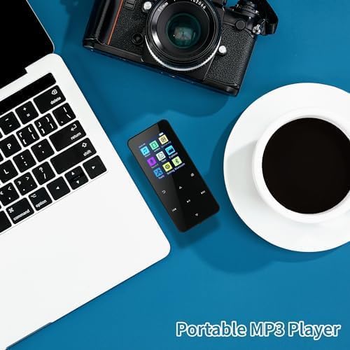 144GB MP3 Player, with Bluetooth 5.2, HiFi Sound,FM Radio, Voice Recorder, E-Book, Earphones Included，Portable Music Player for Kids ，Mini Design Ideal for Sport