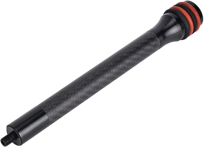 Life 8 inch Bow Arrow Shock Absorber, Carbon Fiber Rubber Archery Accessories for Sports Hunting, Compound Bow Stabilizer Accessory for Limb