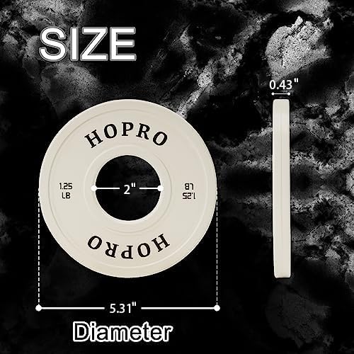 2-Inch Olympic Bumper Plates, Perfect Weight Plates for Weightlifting and Strength Training, Multiple Weights Available