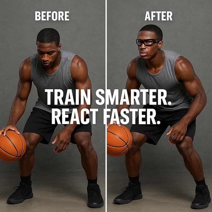 Liberty Imports 12 Pack Basketball Dribbling Goggles Adjustable Sport Training Glasses Aid for Team Training Aid Basketball Equipment Safety Specs for Adult Teenagers Youth