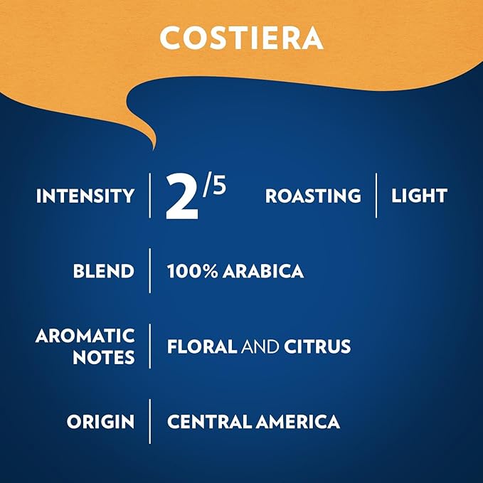 Lavazza Costiera Gran Aroma Ground Coffee 6 Bags of 12oz, Light Roast, Smooth and Aromatic Taste, Intensity 2/5, 100% Arabica, Ideal for Drip Brewers, (Pack of 6) - Package May Vary