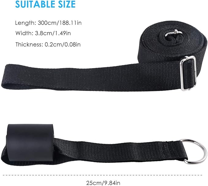 Leg Stretcher, Door Flexibility & Stretching Leg Strap - Great for Ballet Cheer Dance Gymnastics or Any Sport Leg Stretcher Door Flexibility Trainer Premium Stretching Equipment