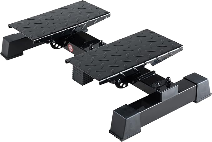 leikefitness Height Adjustable Standing Calf Raise Machine for Calf Stretching, Squat, Foot Stretch, Anti-Slip Slant Board