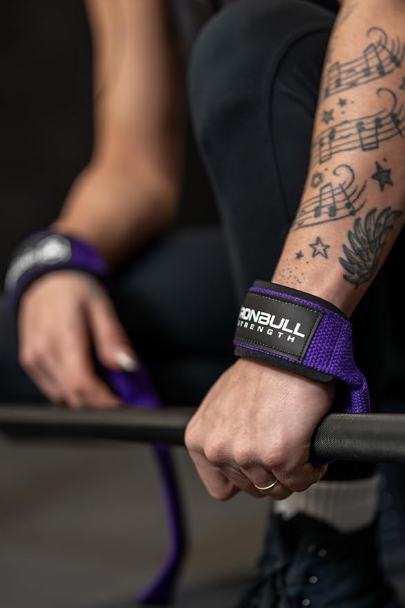 Lifting Wrist Straps for Weightlifting (1 Pair) – Padded Lifting Straps for Deadlifts, Powerlifting, Strength Training & Bodybuilding – Gym Straps for Men & Women