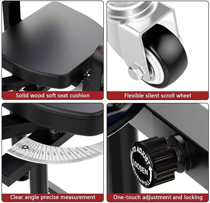 Leg-Stretcher, 300 LBS Leg Stretching Split Machine for Splits Flexibility Up to 230 Degree Split Machine Training Equipment for Adult and Kids Suitable for Home Dancing Room Gym