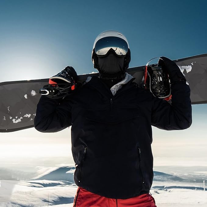 2 PCS Balaclava Full Face Mask Head Mask Ski Mask Windproof Face Cover Motorcycle Balaclava for Women Men