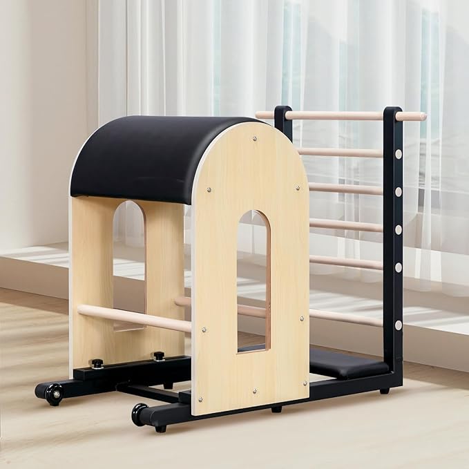 Ladder Barrel Pilates Equipment, Pilates Exercise Equipment for Building Strength and Flexibility, Strength-Training Tool, Workout Equipment for Home Pilates Gym or Studio Use