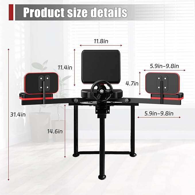 Leg Stretcher，300lbs Leg Stretcher Split Machine,for Flexibility Heavy Duty Leg Stretching Equipment Stretching Training Machine Split Leg Training for Home Yoga Dance Gym