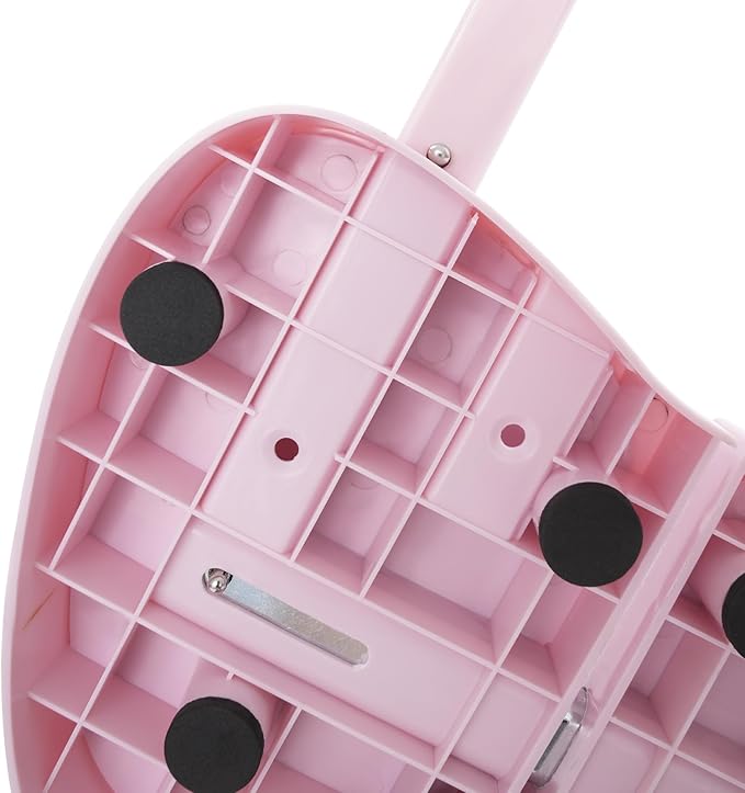 Leg Stretcher Split Machine for Flexibility, Max 330lbs Heavy Duty Split Trainer Equipment, Max. 180° Opening Leg Stretching Tool for Ballet, Cheerleading, Gymnastics (Pink)