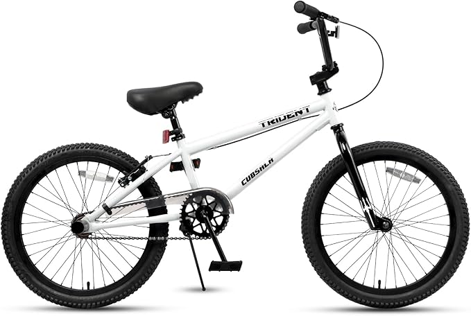 20 24 26 Inch BMX Race Bike Trident Bicycles Beginner-Level to Advanced Riders with 2 Pegs, Multiple Colors