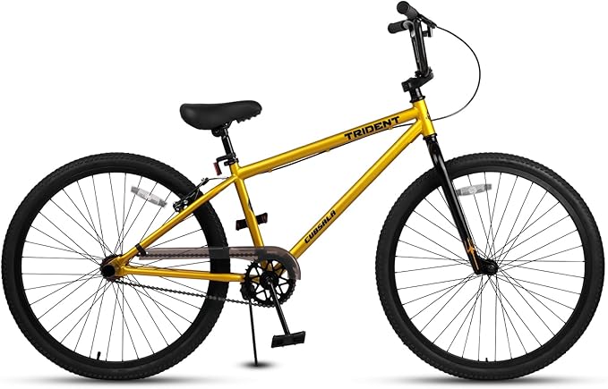 20 24 26 Inch BMX Race Bike Trident Bicycles Beginner-Level to Advanced Riders with 2 Pegs, Multiple Colors