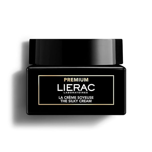 Lierac The Silky Face Cream - Age Defying, Wrinkle-Minimizing Face Moisturizer Cream for Woman, Fine Lines, Hydrating, Tightens & Smooths Skin with Niacinamide & Hyaluronic Acid, Sensitive Skin - 50ml