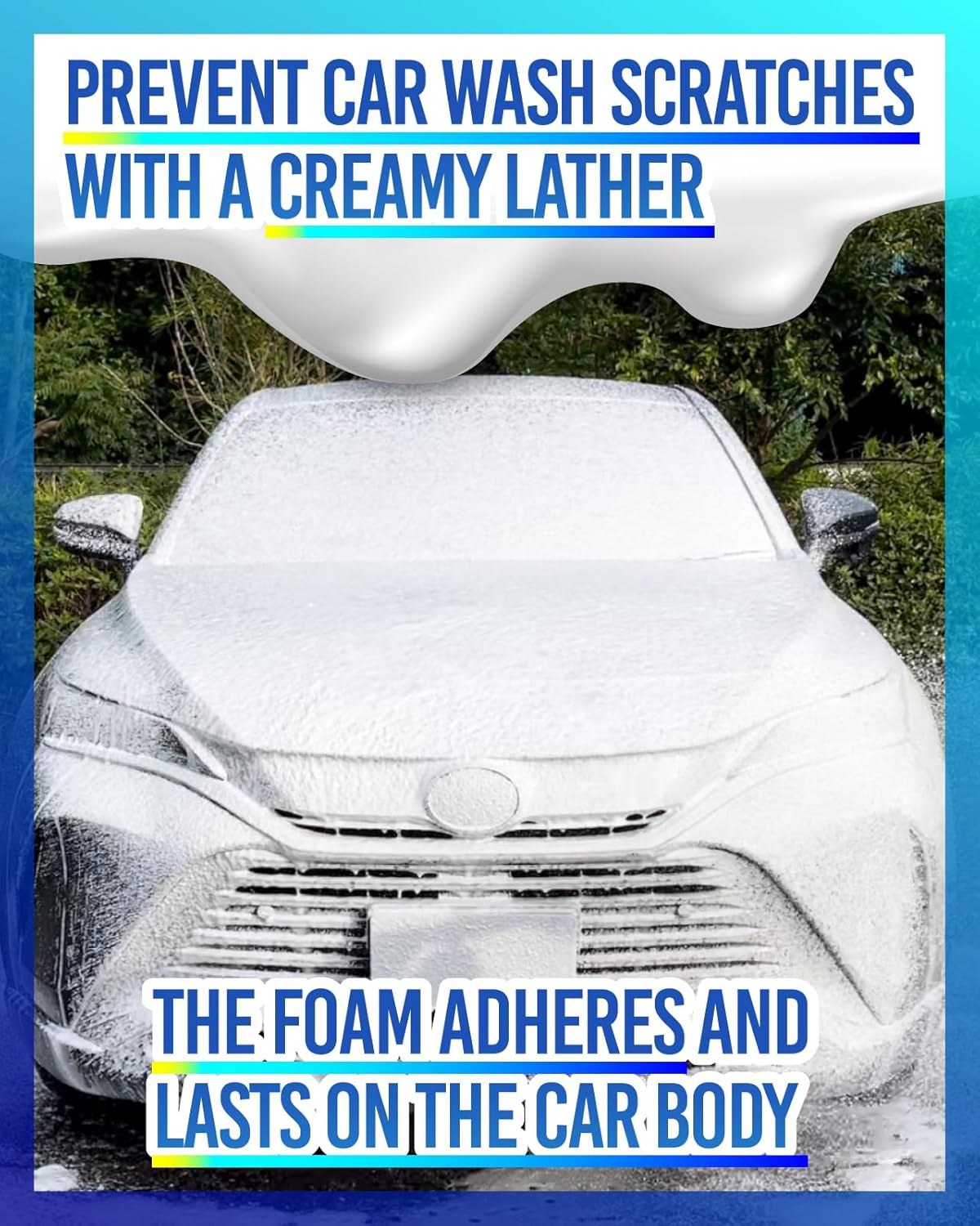MJJC Foam Ultimate Snow Foam Car Wash Soap Specialized Car Shampoo for Foam Cannon and Pressure Washer, Safe for Cars (pH Neutral, 10x Concentrated) lime mint scent (20 oz)