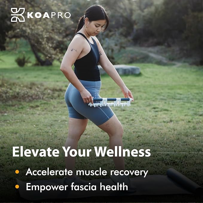 KOAPRO Facia Blaster Tool for Cellulite - Full Body Back and Neck Massager for Pain Relief, Deep Tissue Muscle Massage for Legs, Trigger Points, Myofascial and Fascia Release Tool Alleviates Tension
