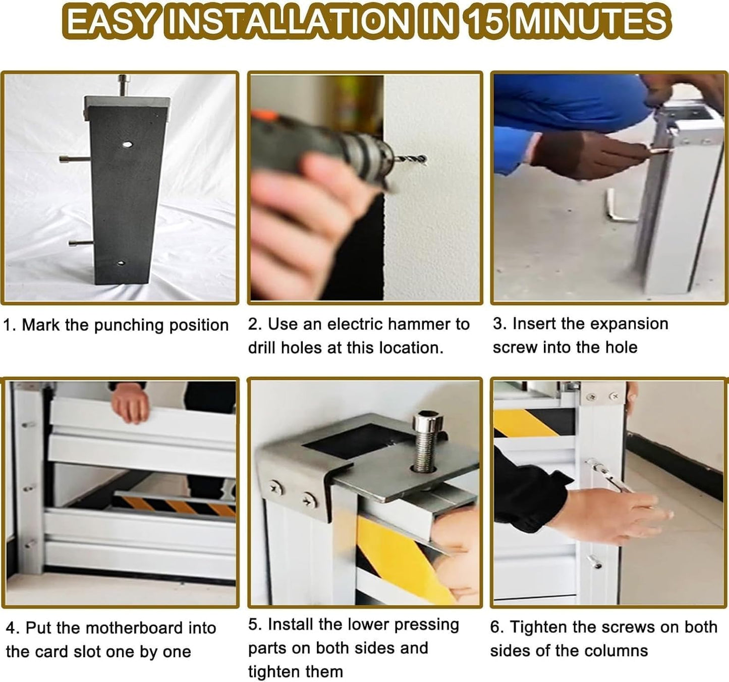 Reusable Heavy Duty Aluminum Flood Barriers for Home Exterior, Flood Protection Barriers Water Barrier Door Quick Detachable Garage Doors Detachable Mobile Rain Water Baffle ( H 39.4 inch L 1.5FT)