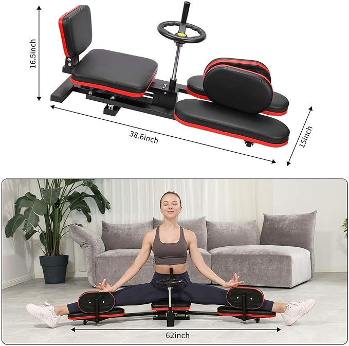 Leg Stretcher， Leg Split Stretcher Machine for Flexibility Kids Adults Splits，Stretch Machine for Home Gym,180 Degrees pro Leg Stretcher Split Machine