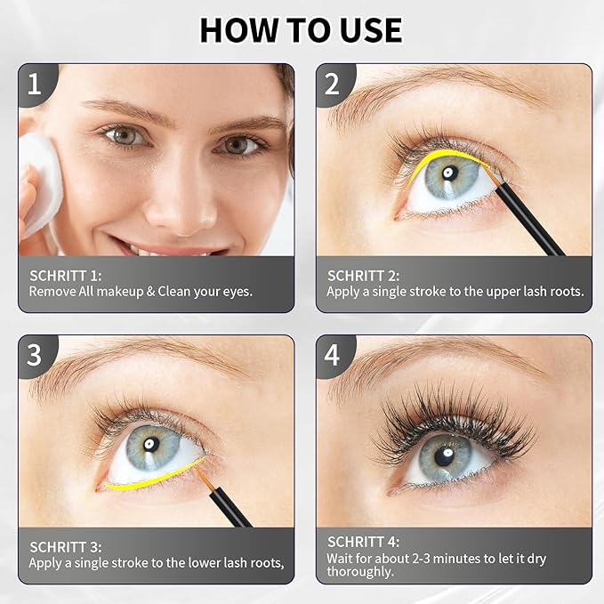 Lash Serum,Eyelash Growth Serum,Lash Enhancing Serum,Lash Boost Growth Serum,3 ML Lash Serum for Natural Longer, Fuller,and Thicker Lashes Brows,Plant Extracts No Irritating