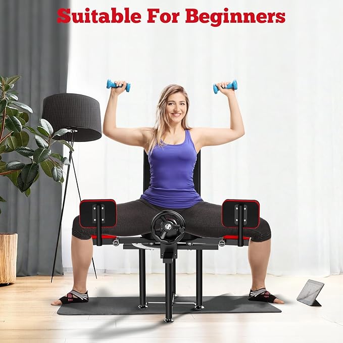 Leg Stretcher - Strength Training Leg Machines Heavy Duty Steel Split Training Equipment