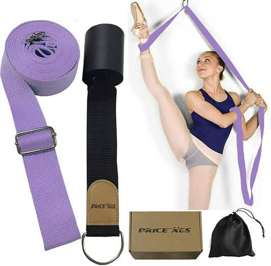 Leg Stretch Band - To Improve Leg Stretching - Easy Install on Door - Perfect Home Equipment For Ballet, Dance And Gymnastic Exercise Flexibility Stretching Strap Foot Stretcher Bands