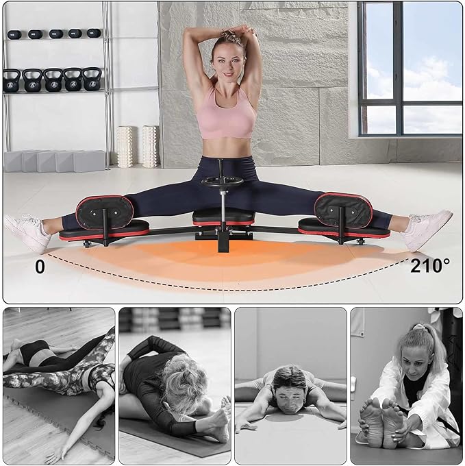 Leg Stretcher， Leg Split Stretcher Machine for Flexibility Kids Adults Splits，Stretch Machine for Home Gym,180 Degrees pro Leg Stretcher Split Machine