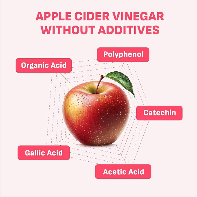 LIVELING] Apple Cider Vinegar Liquid Stick l Grapefruit Flavor, Natural Cleanse with Premium Nutritional Ingredients, pH Balance, Zero Sugar, Easy Cut & Easy Mix (30 Sticks)