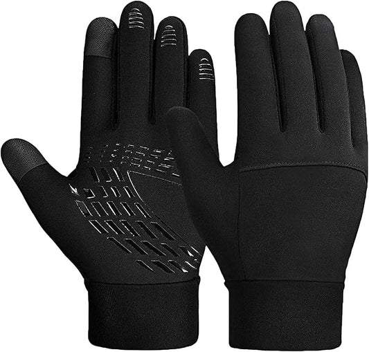 Kids Winter Gloves Thick Soft Fleece Warm Touch Screen Anti-Slip for Boys Girls 3-15 Years Cycling School