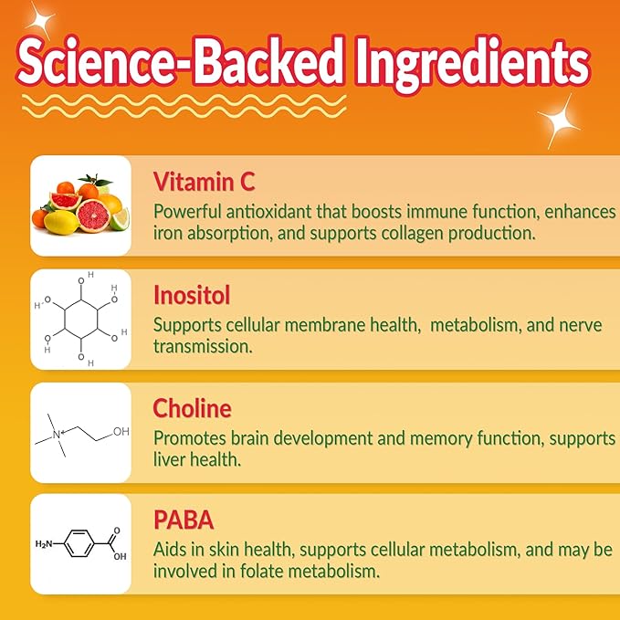 2 Pack Vitamin B Complex Gummies for Women & Men, All B Vitamins - Methyl B12, MTHF Folate, B1, B2, B3, B5, B6, Biotin w/ Vitamin C, Choline, Inositol, PABA for Energy, Brain & Immunity, Sugar Free