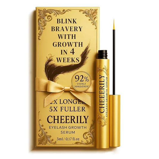 Lash Serum for Eyelash Growth - Premium Eyebrow Growth Serum Advanced Eye Lash Serums for Longer, Fuller, Thicker Lashes with Natural & Vegan Formula for Sensitive Eye
