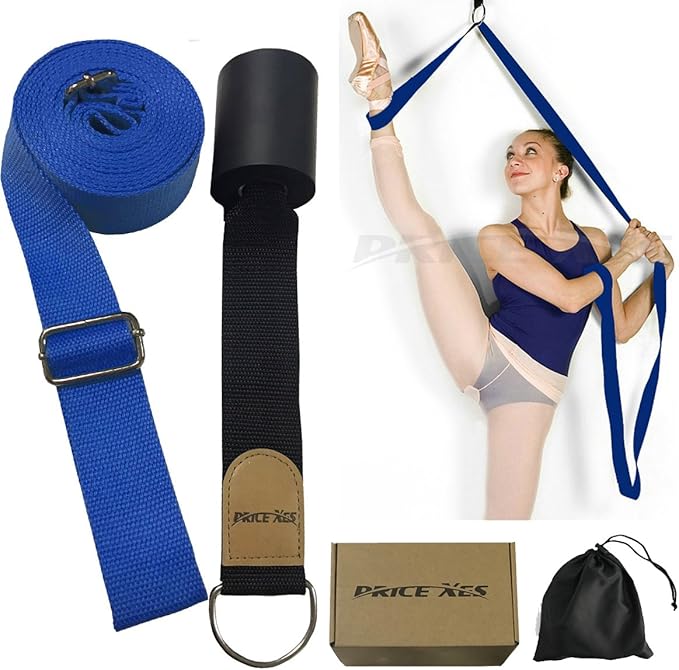 Leg Stretcher, Door Flexibility & Stretching Leg Strap - Great for Ballet Cheer Dance Gymnastics or Any Sport Leg Stretcher Door Flexibility Trainer Premium Stretching Equipment