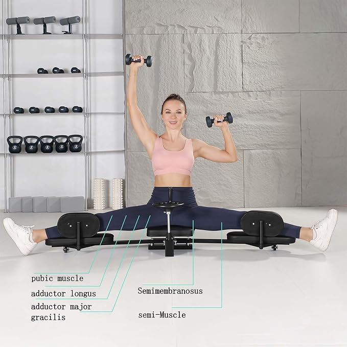 Leg Stretcher Split Machine for Dancers，Split Machine for Flexibility Kids Adults，180 Degrees pro Leg Stretcher Split Machine