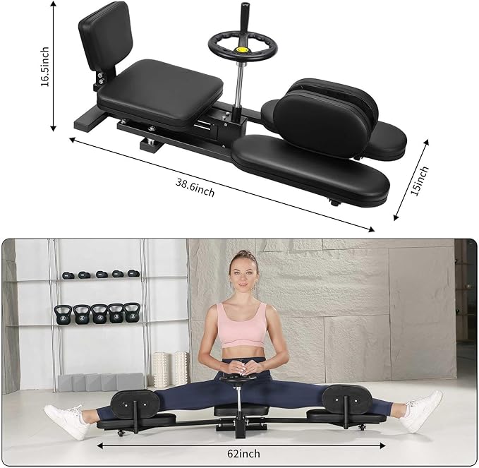 Leg Stretcher， Leg Split Stretcher Machine for Flexibility Kids Adults Splits，Stretch Machine for Home Gym,180 Degrees pro Leg Stretcher Split Machine