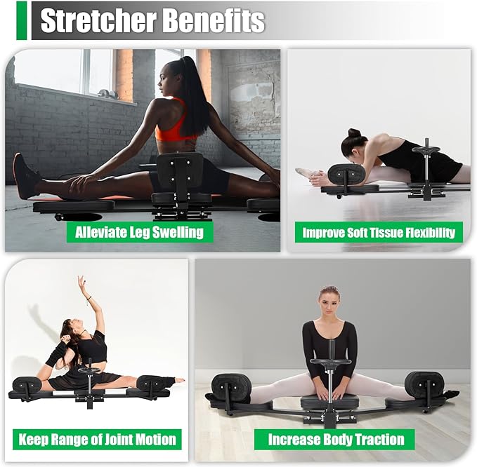 Leg Stretcher,Heavy Leg Stretcher Leg Split Machine,Flexibility Stretching Equipment Fitness Equipment for Fitness Beauty, Ballet, Yoga, Leg Stretcher Stretching Machine Split Leg Training