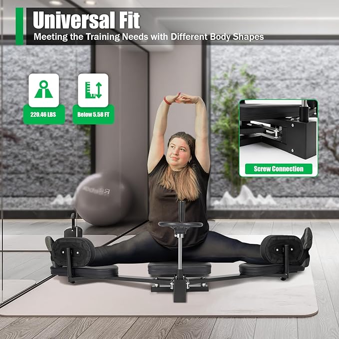 Leg Stretcher, Heavy Leg Stretcher Leg Split Machine for Flexibility Stretching Equipment Fitness Equipment, Fitness Beauty, Ballet, Yoga, Leg Stretcher Stretching Machine Split Leg Training