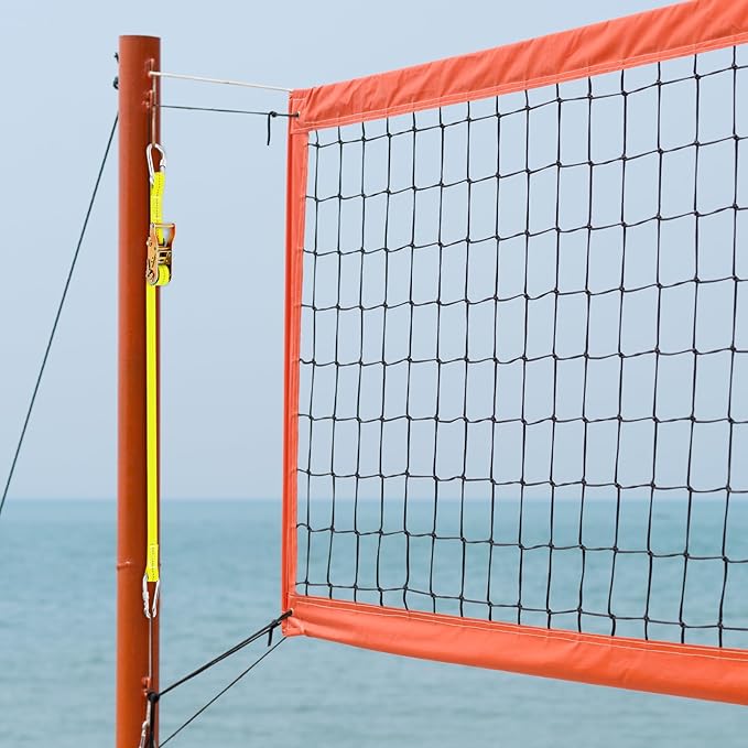 2 Pcs Volleyball Net Ratchet Strap Heavy Duty Net Tensioning Lever Ratchet Volleyball Poles Rope Tightener