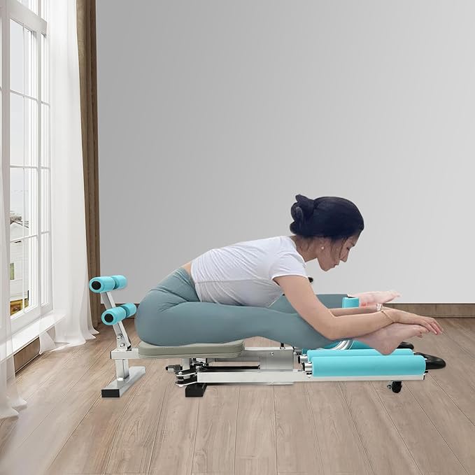 Leg Stretcher 210 Degrees Split Machine for Flexibility Stretching Equipment 330LBS Leg Stretching Split Machine Home Gym Inner Thigh Training Stretching for Dancers Adult