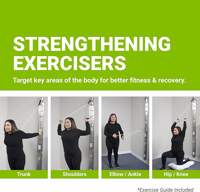 3-Pack Basics Rail System with Storage Rack, Stainless Steel - Perfect for Dynamic Warm-ups, CrossFit, Stretching, and Strength Building - Physical Rehab Equipment for Clinic, Home, or Gym