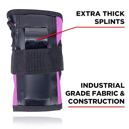 187 Killer Pads Six Pack Pad Set, Elbow Pads, Knee Pads, and Wrist Guards - Ideal for Skateboarding, Roller Skating, and Inline Skating