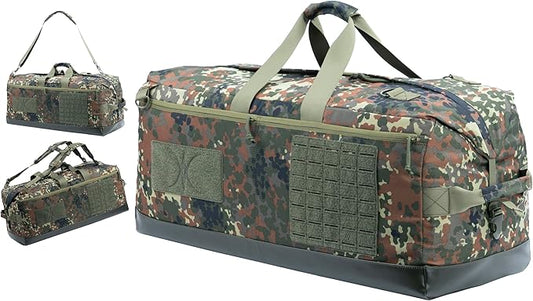 Large Military Tactical Duffle Bag Duffel Backpack for Special Work,Sports,Traveling,Camping 85L
