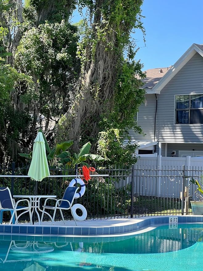 Lifebuoy Set 20Inch Life Preserver Ring and Water Floating Lifesaving Rope 98.4FT,Swim Foam Buoy,Swimming Pool Safety Throwing Ring with Perimeter Rope,Throwable Flotation Device