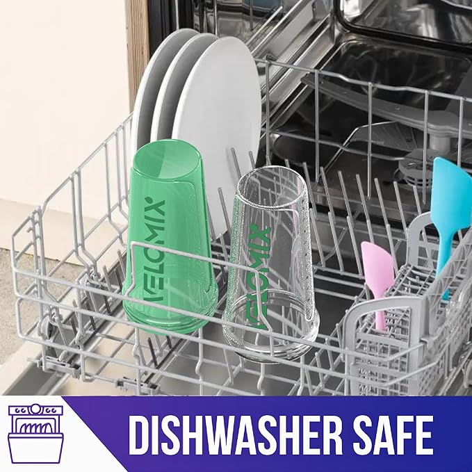 '-2 Pack- 28 oz Protein Shaker Bottles for Protein Mixes - 2x Wire Whisk | Leak Proof Shaker Cups for Protein Shakes | Protein Shaker Bottle | Shakers for Protein mix-Turquoise&Transparent