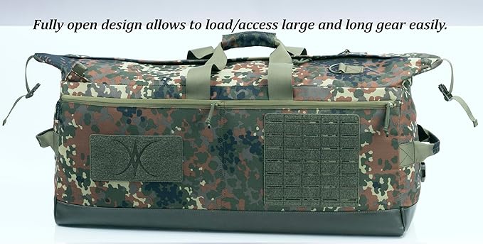 Large Military Tactical Duffle Bag Duffel Backpack for Special Work,Sports,Traveling,Camping 85L
